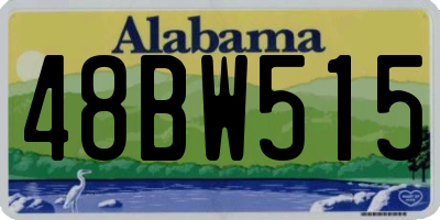 AL license plate 48BW515