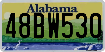 AL license plate 48BW530