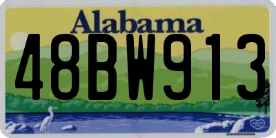 AL license plate 48BW913