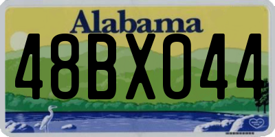 AL license plate 48BX044