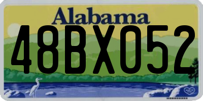 AL license plate 48BX052