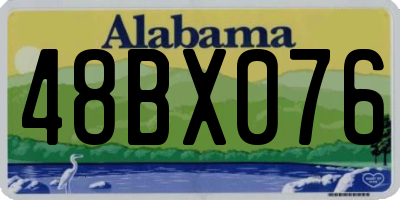 AL license plate 48BX076