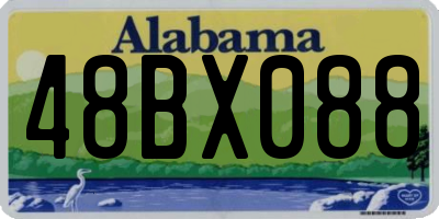 AL license plate 48BX088