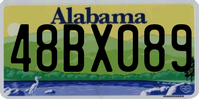 AL license plate 48BX089