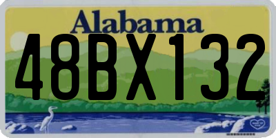 AL license plate 48BX132