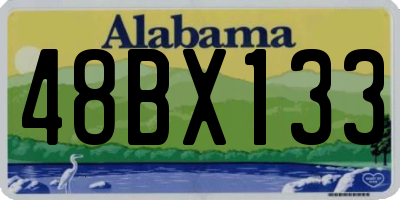 AL license plate 48BX133