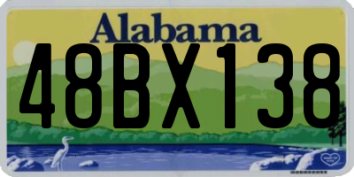 AL license plate 48BX138