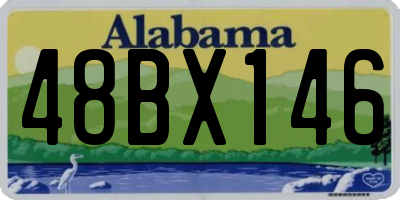 AL license plate 48BX146