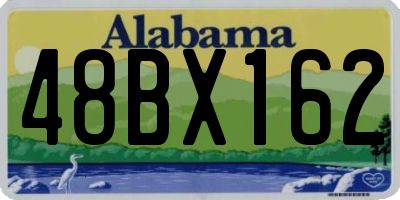AL license plate 48BX162