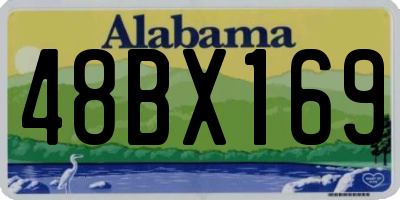 AL license plate 48BX169