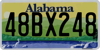 AL license plate 48BX248