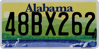 AL license plate 48BX262