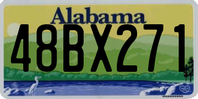AL license plate 48BX271