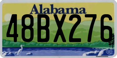 AL license plate 48BX276