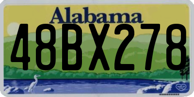 AL license plate 48BX278
