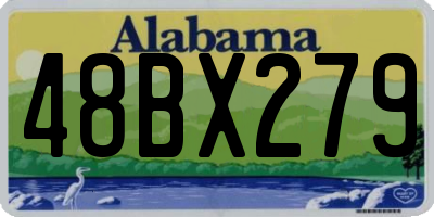 AL license plate 48BX279