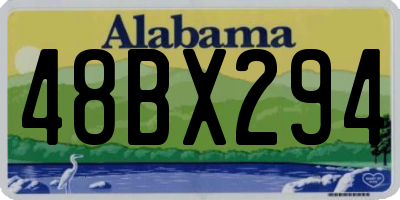 AL license plate 48BX294