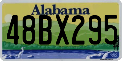 AL license plate 48BX295
