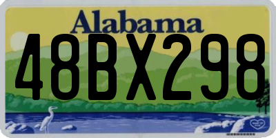 AL license plate 48BX298
