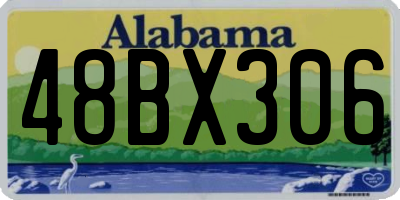 AL license plate 48BX306