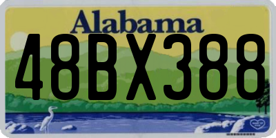 AL license plate 48BX388