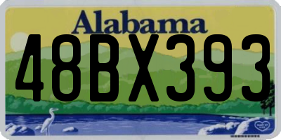 AL license plate 48BX393
