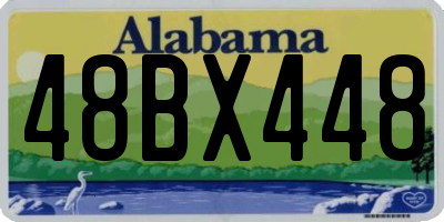 AL license plate 48BX448