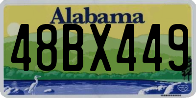 AL license plate 48BX449