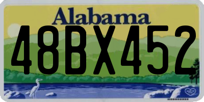 AL license plate 48BX452