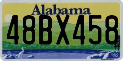 AL license plate 48BX458