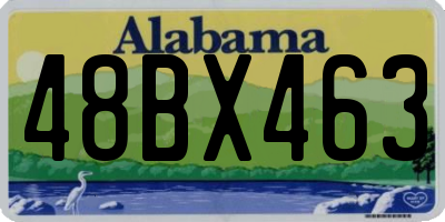 AL license plate 48BX463