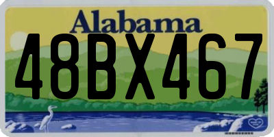 AL license plate 48BX467
