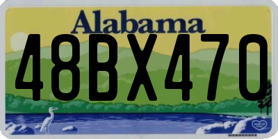 AL license plate 48BX470