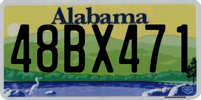 AL license plate 48BX471