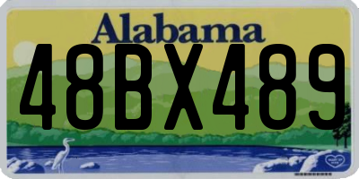 AL license plate 48BX489