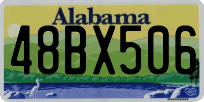 AL license plate 48BX506