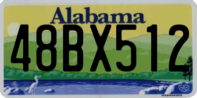 AL license plate 48BX512