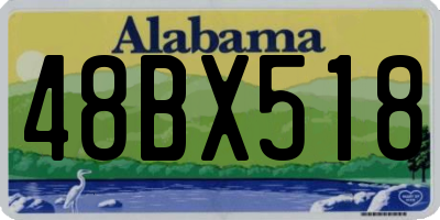 AL license plate 48BX518