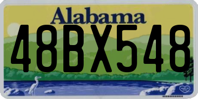 AL license plate 48BX548