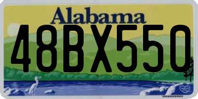 AL license plate 48BX550