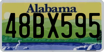 AL license plate 48BX595