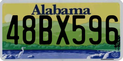 AL license plate 48BX596