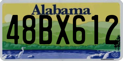 AL license plate 48BX612