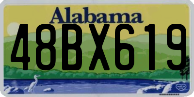 AL license plate 48BX619