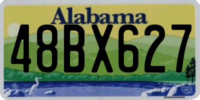 AL license plate 48BX627