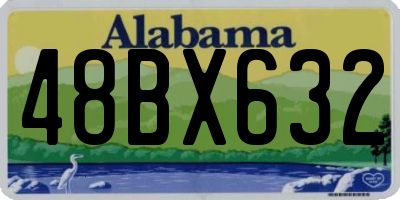 AL license plate 48BX632