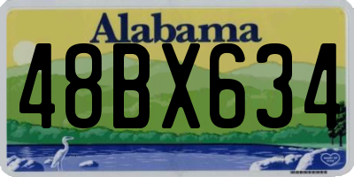 AL license plate 48BX634