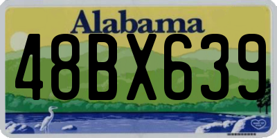 AL license plate 48BX639