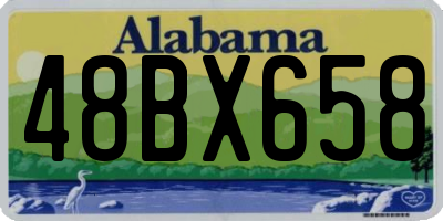 AL license plate 48BX658
