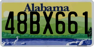 AL license plate 48BX661
